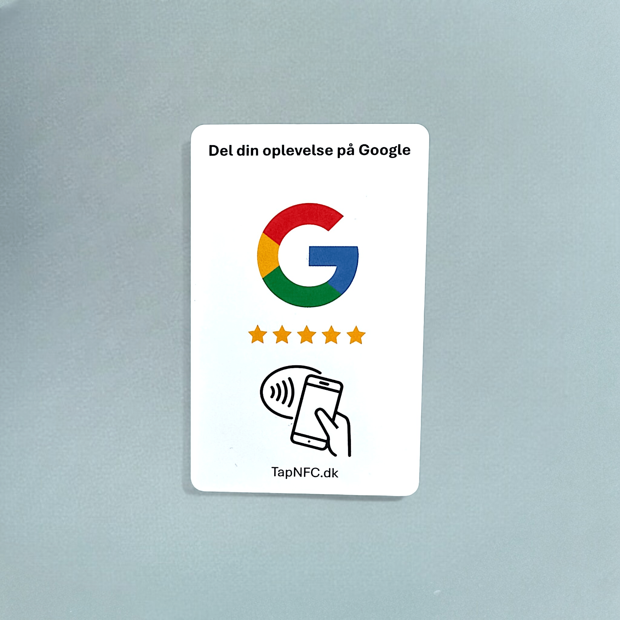 Anmeld os på Google kort med NFC og QR kode - TapNFC ApS
