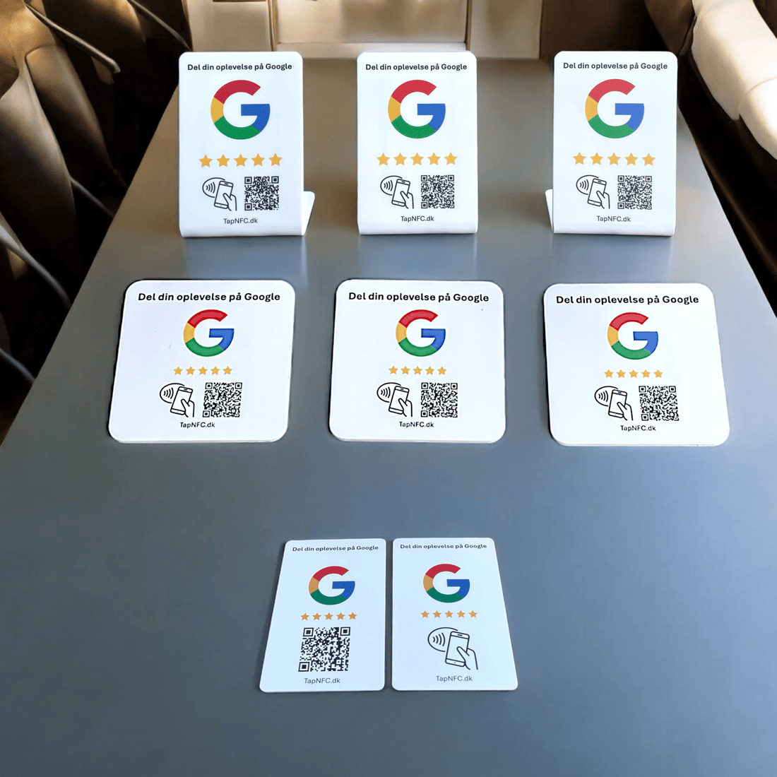 Den enkle vej til at få flere anmeldelser - TapNFC ApS