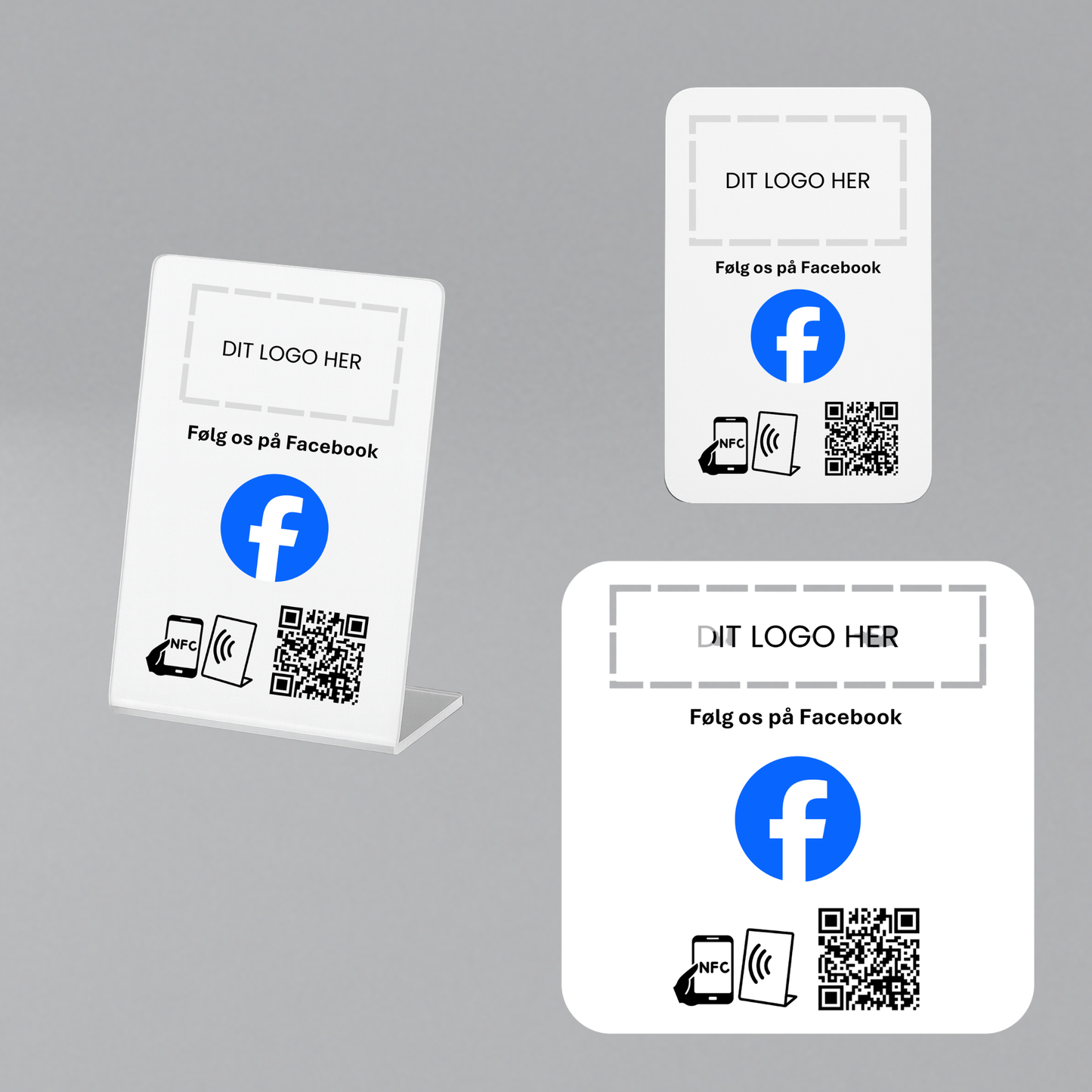 Følg os på Facebook - komplet pakke