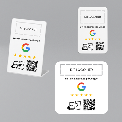 Anmeld os på Google - komplet pakke