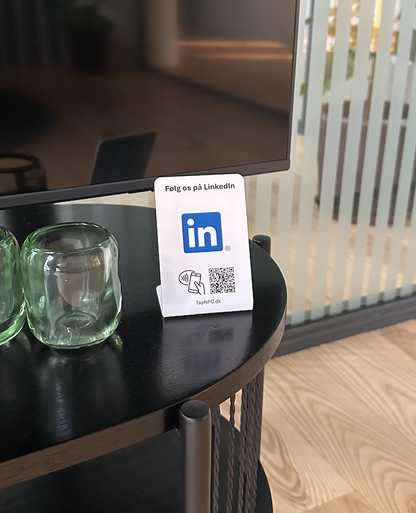 Følg os på LinkedIn - Standard pakke