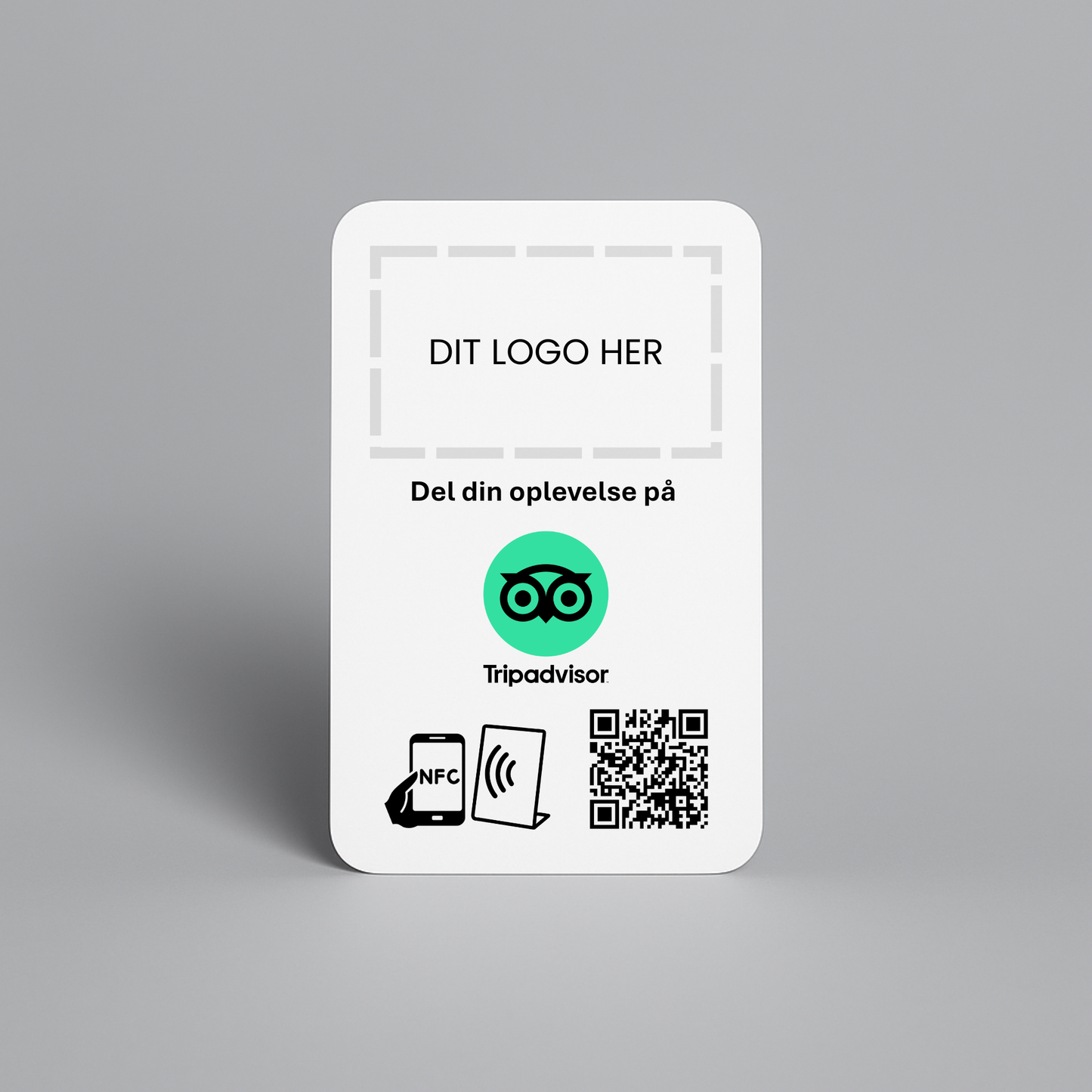 Anmeld os på Tripadvisor kort