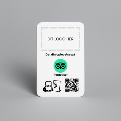 Anmeld os på Tripadvisor kort