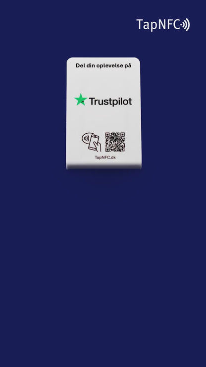 Anmeld os på Trustpilot - Standard pakke